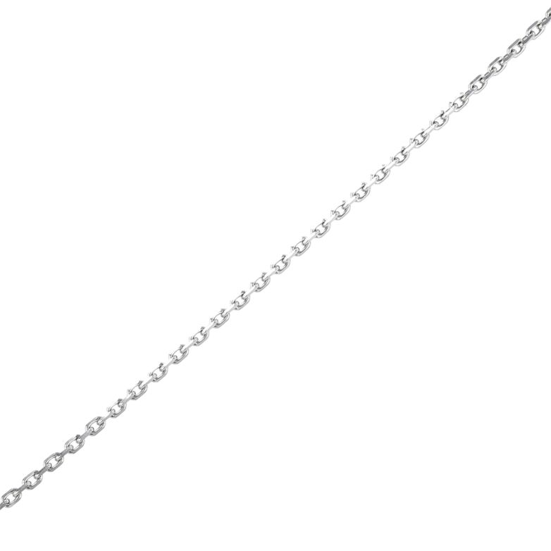 Chaine maille forçat or blanc 2.75g Comme neuf -  reconditionné disponible sur Gemme Les Bijoux